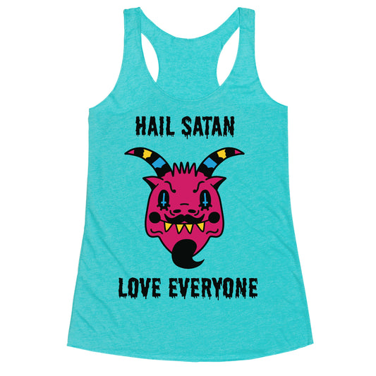 Pansexual Satan Racerback Tank