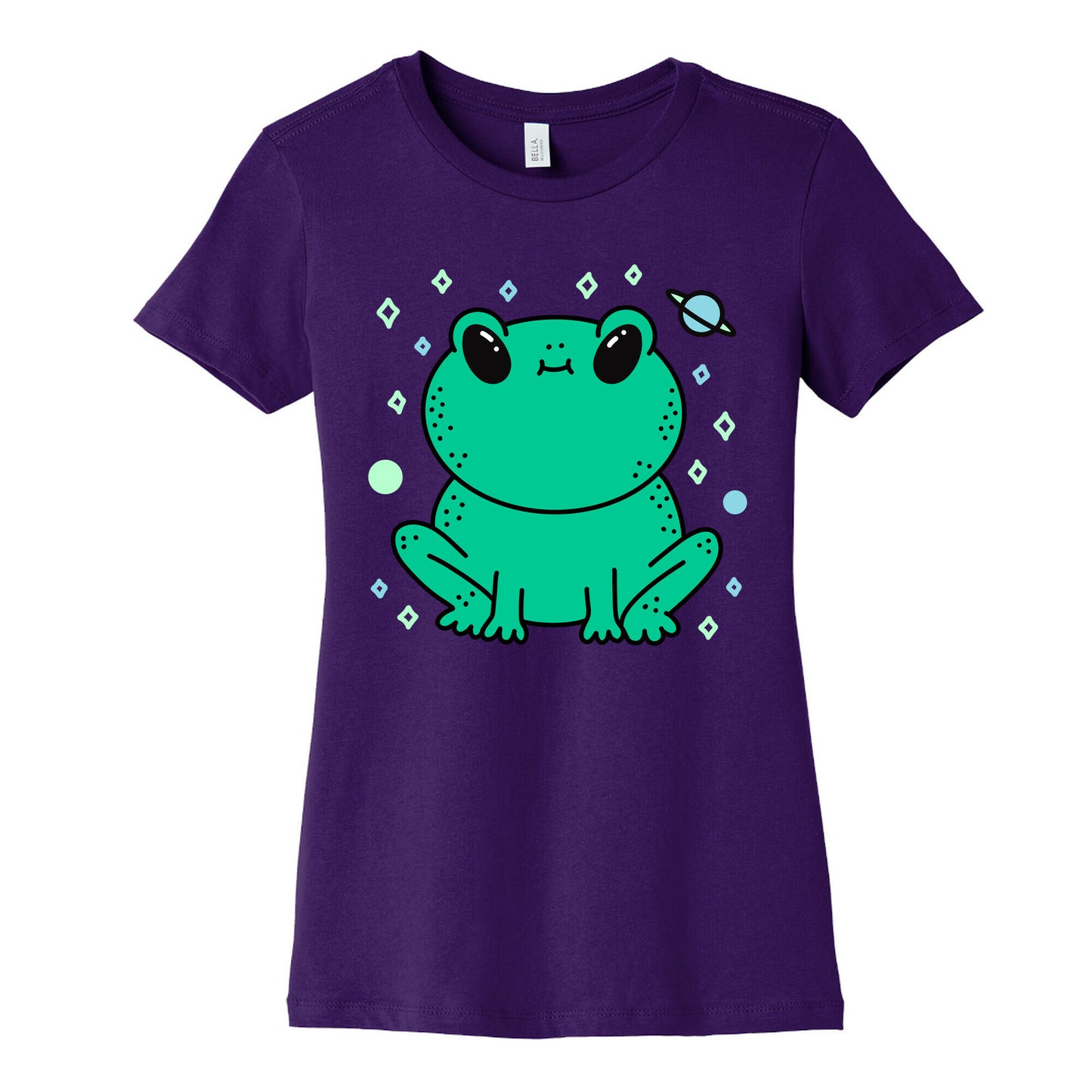 Alien Space Frog Women's Cotton Tee