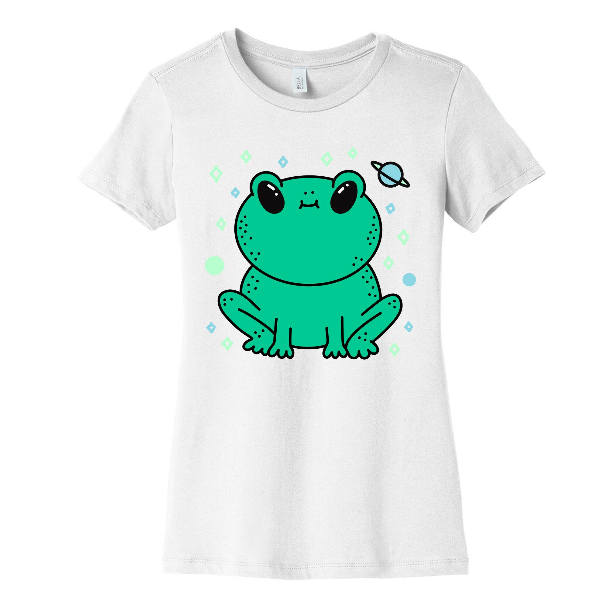 Alien Space Frog Women's Cotton Tee