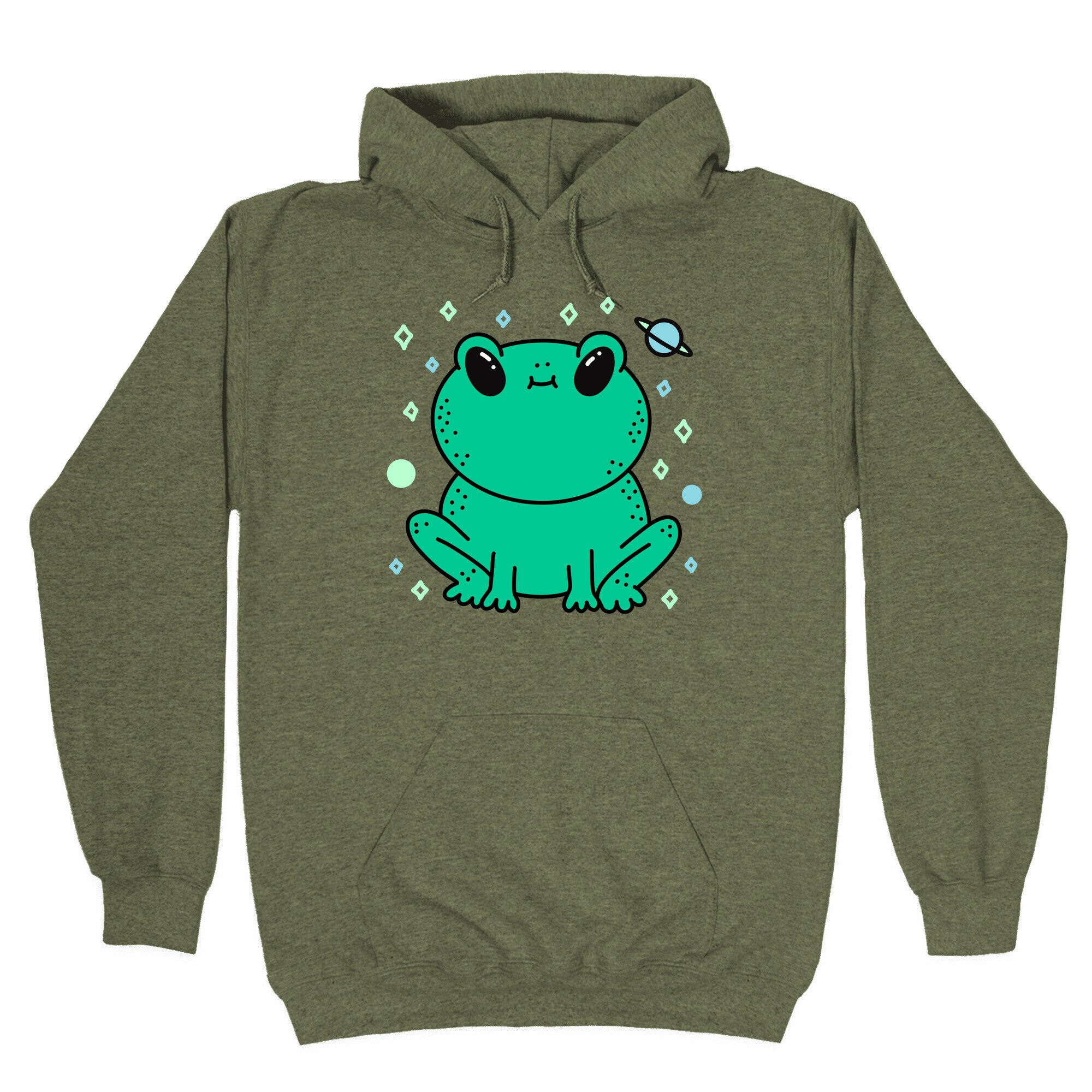 Alien Space Frog Hoodie