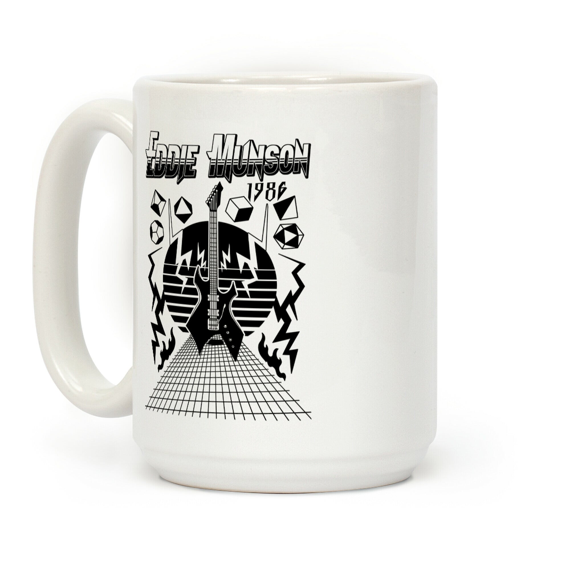 Eddie Munson 1986 Tour Coffee Mug
