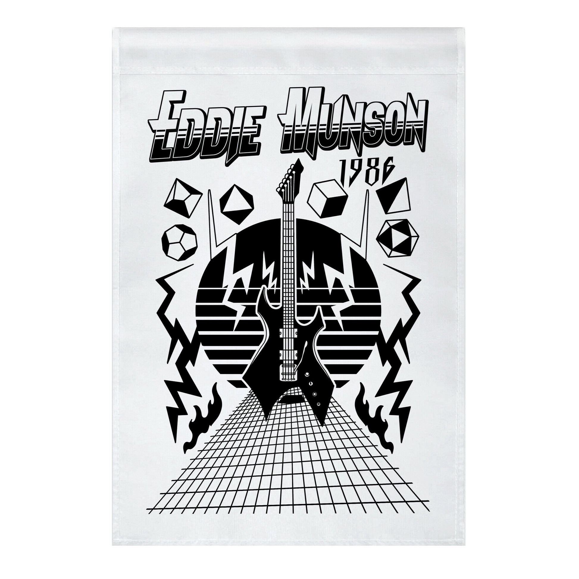 Eddie Munson 1986 Tour  Garden Flag