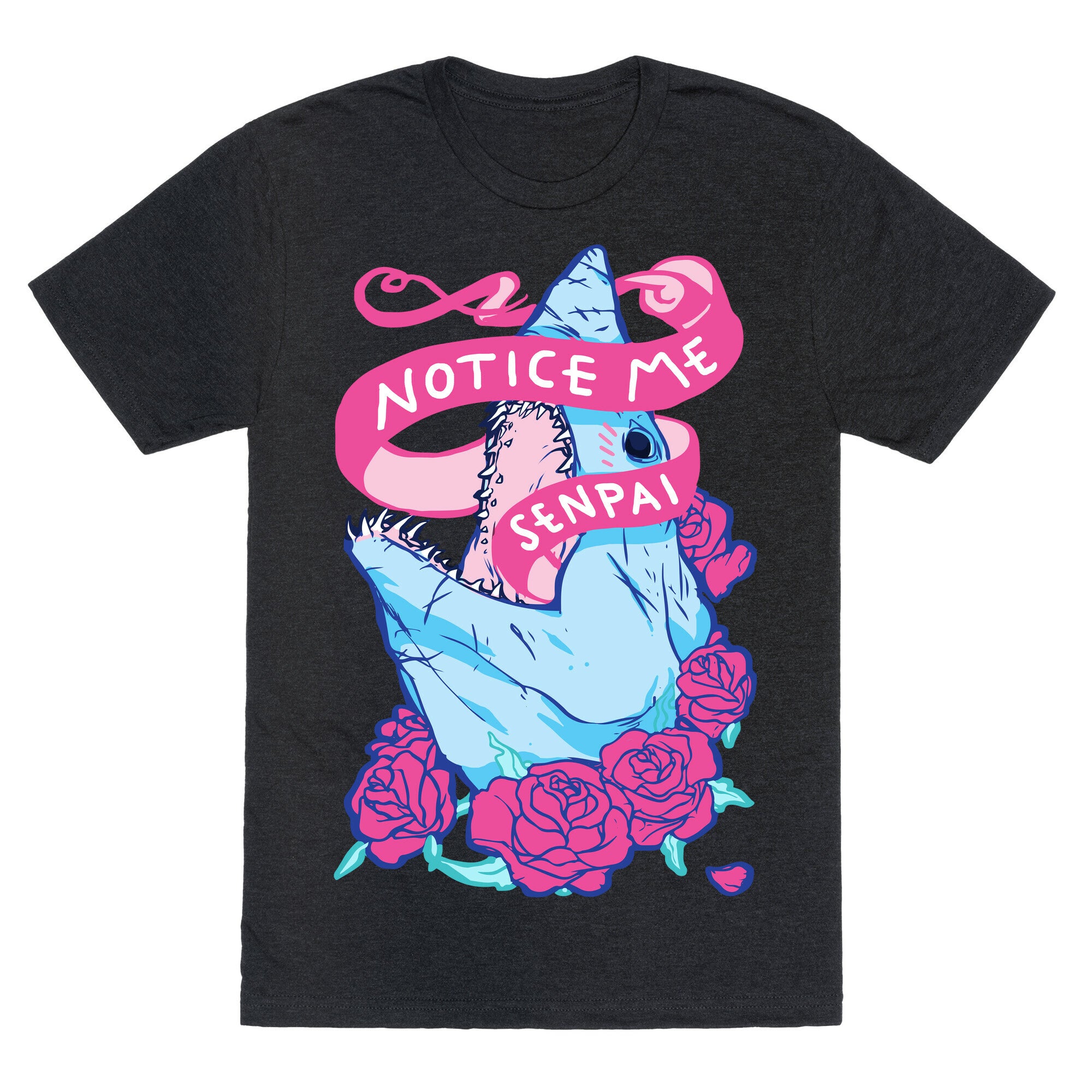 Notice Me Senpai Unisex Triblend Tee