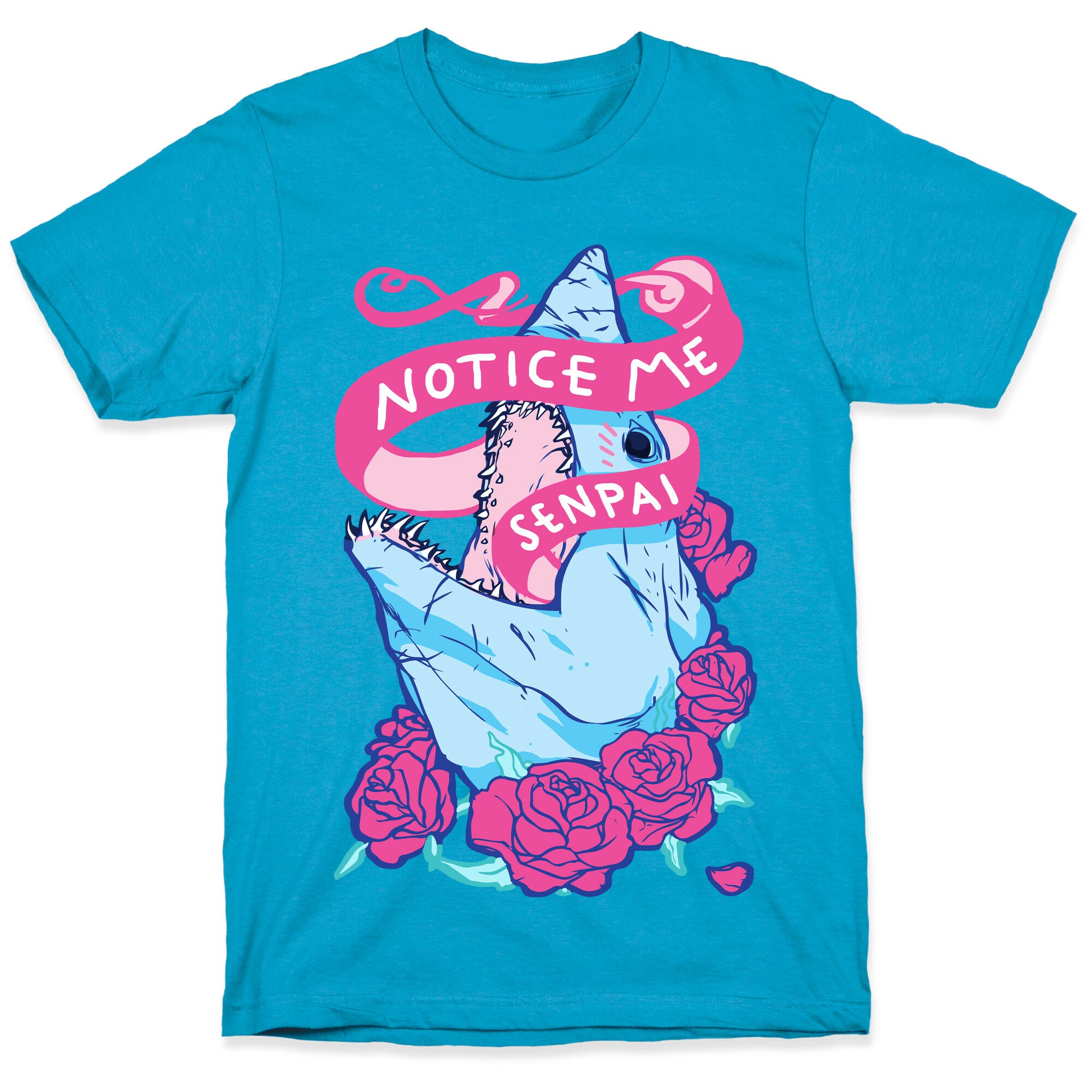Notice Me Senpai Unisex Triblend Tee