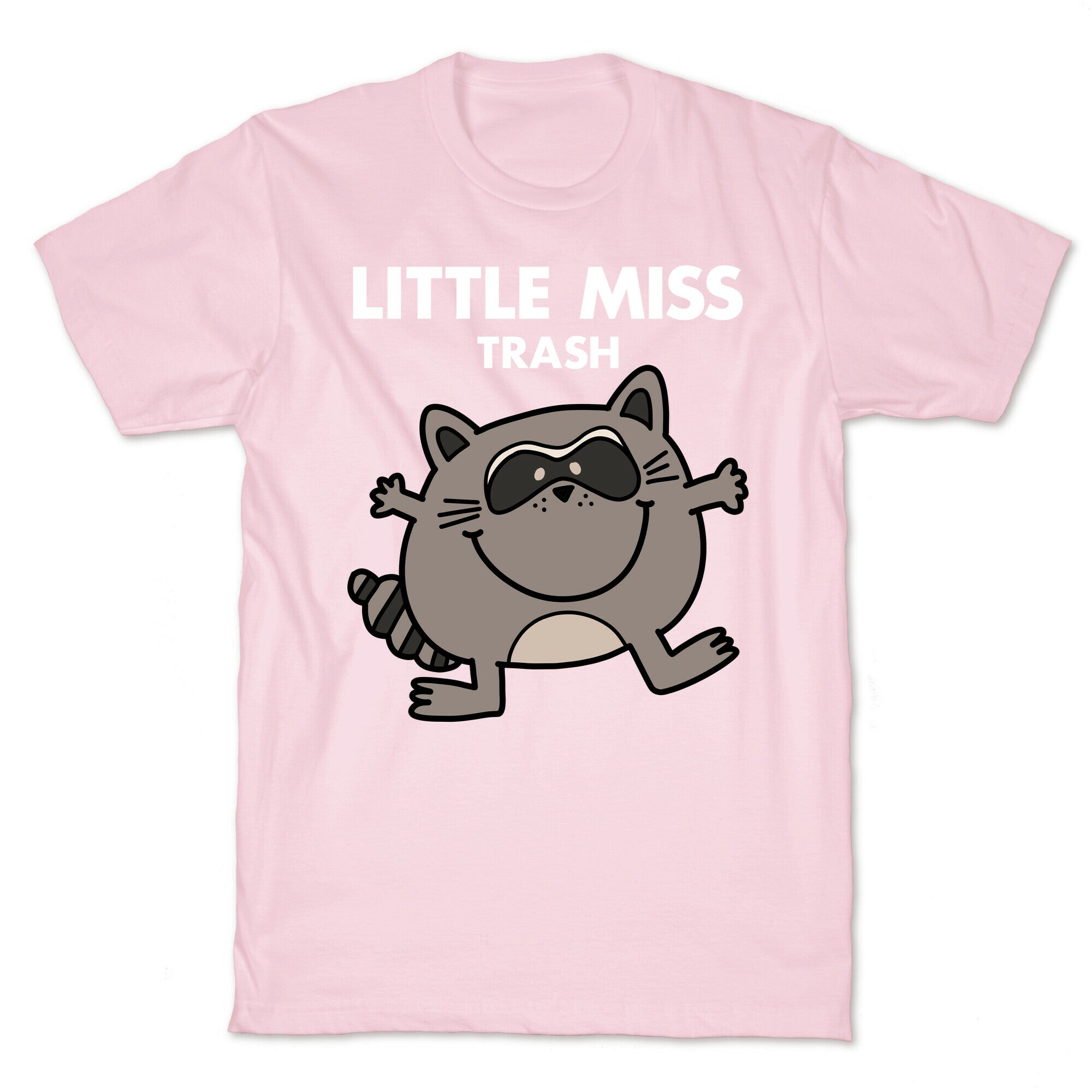 Little Miss Trash Raccoon T-Shirt