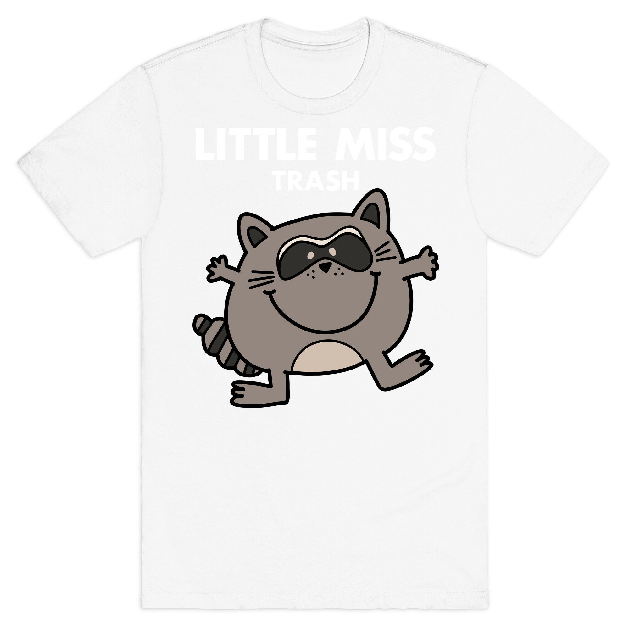 Little Miss Trash Raccoon T-Shirt