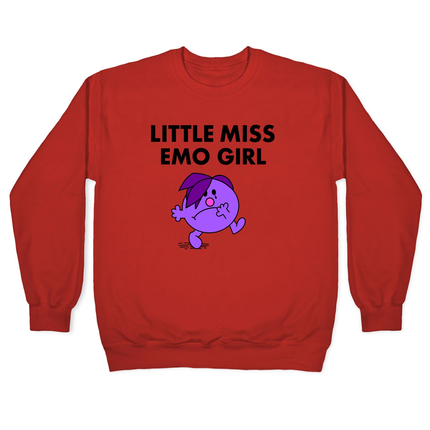Little Miss Emo Crewneck Sweatshirt