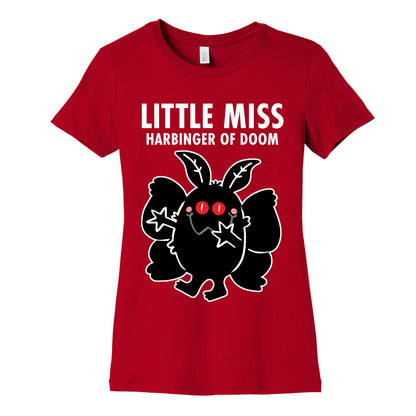 Little Miss Harbinger Of Doom Women's Cotton Tee