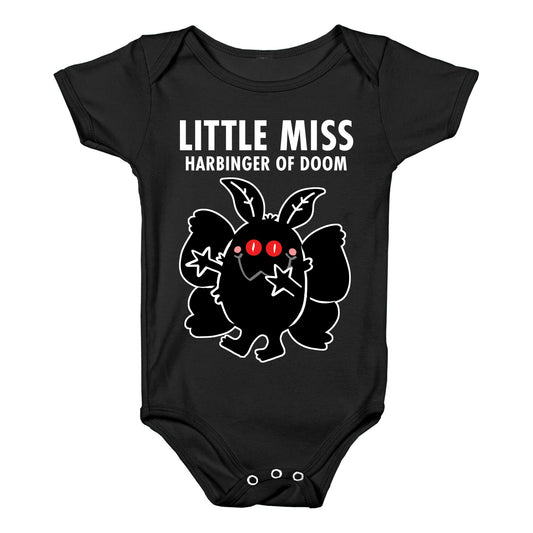 Little Miss Harbinger Of Doom Baby One Piece