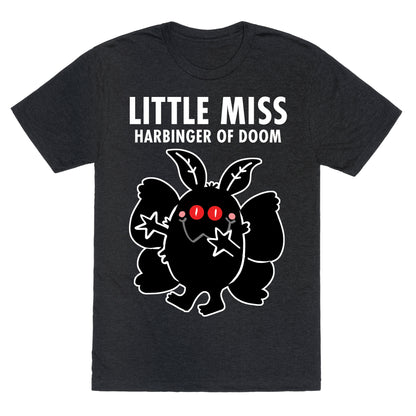 Little Miss Harbinger Of Doom Unisex Triblend Tee