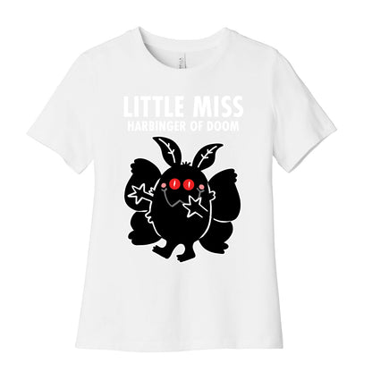 Little Miss Harbinger Of Doom Women's Cotton Tee