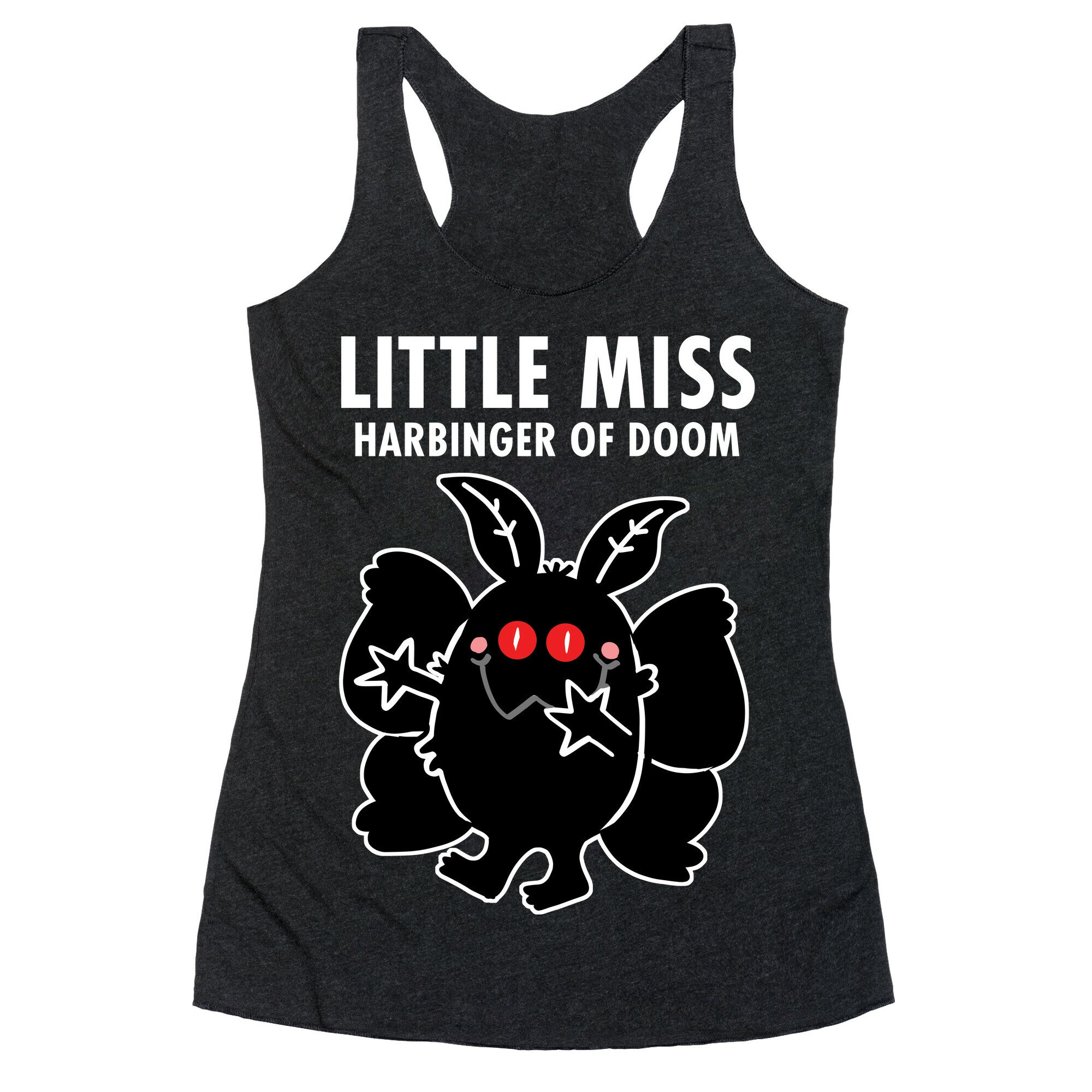 Little Miss Harbinger Of Doom Racerback Tank