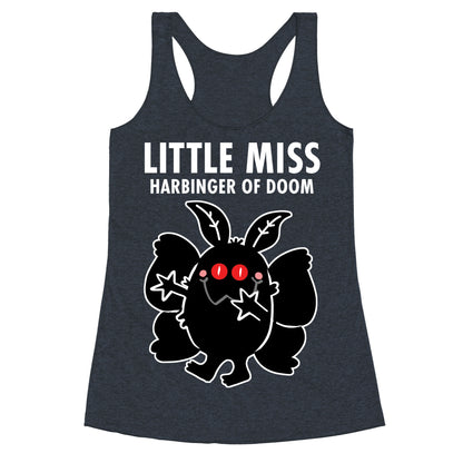 Little Miss Harbinger Of Doom Racerback Tank