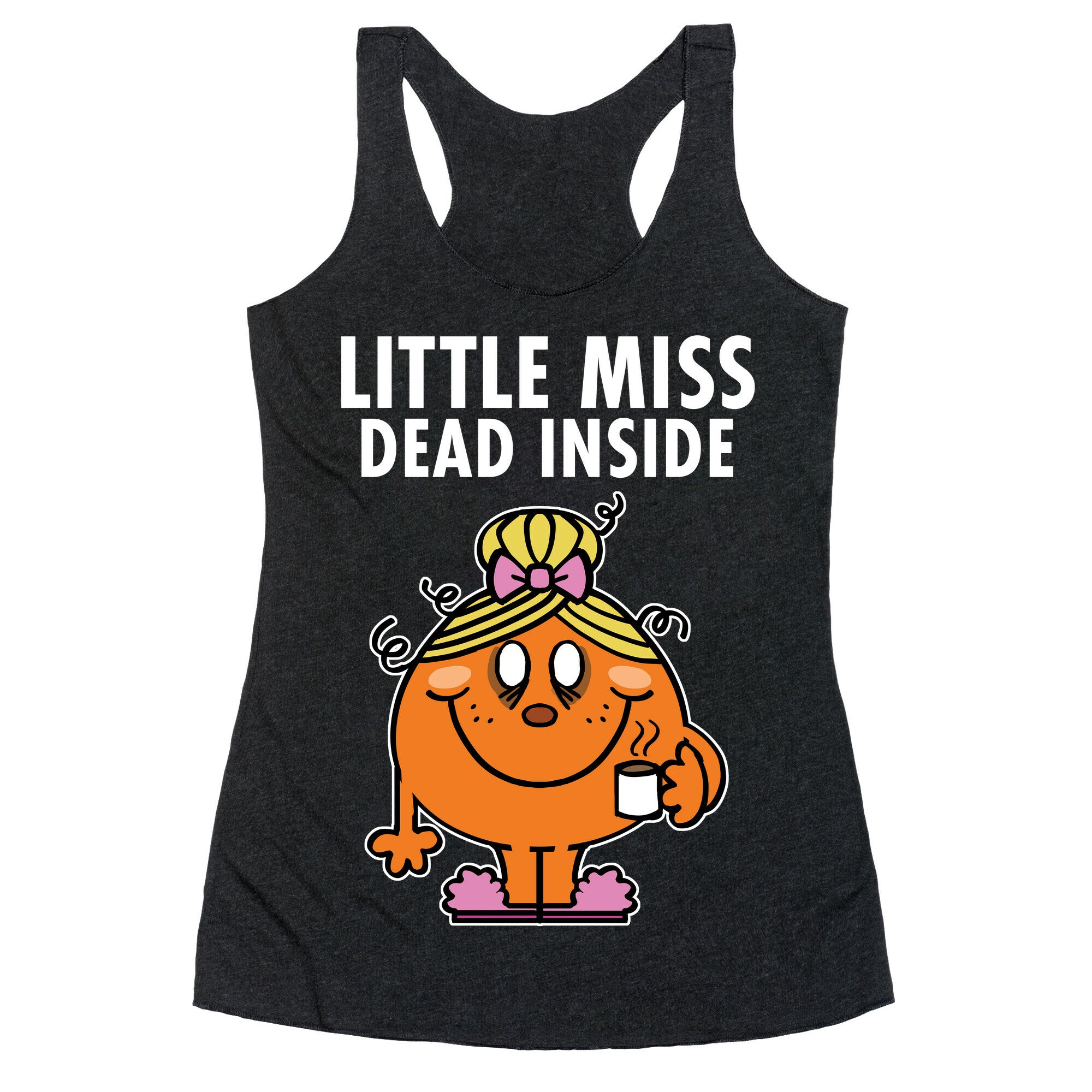 Little Miss Dead Inside Racerback Tank