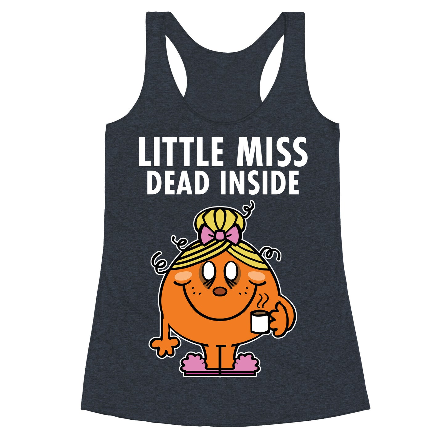 Little Miss Dead Inside Racerback Tank