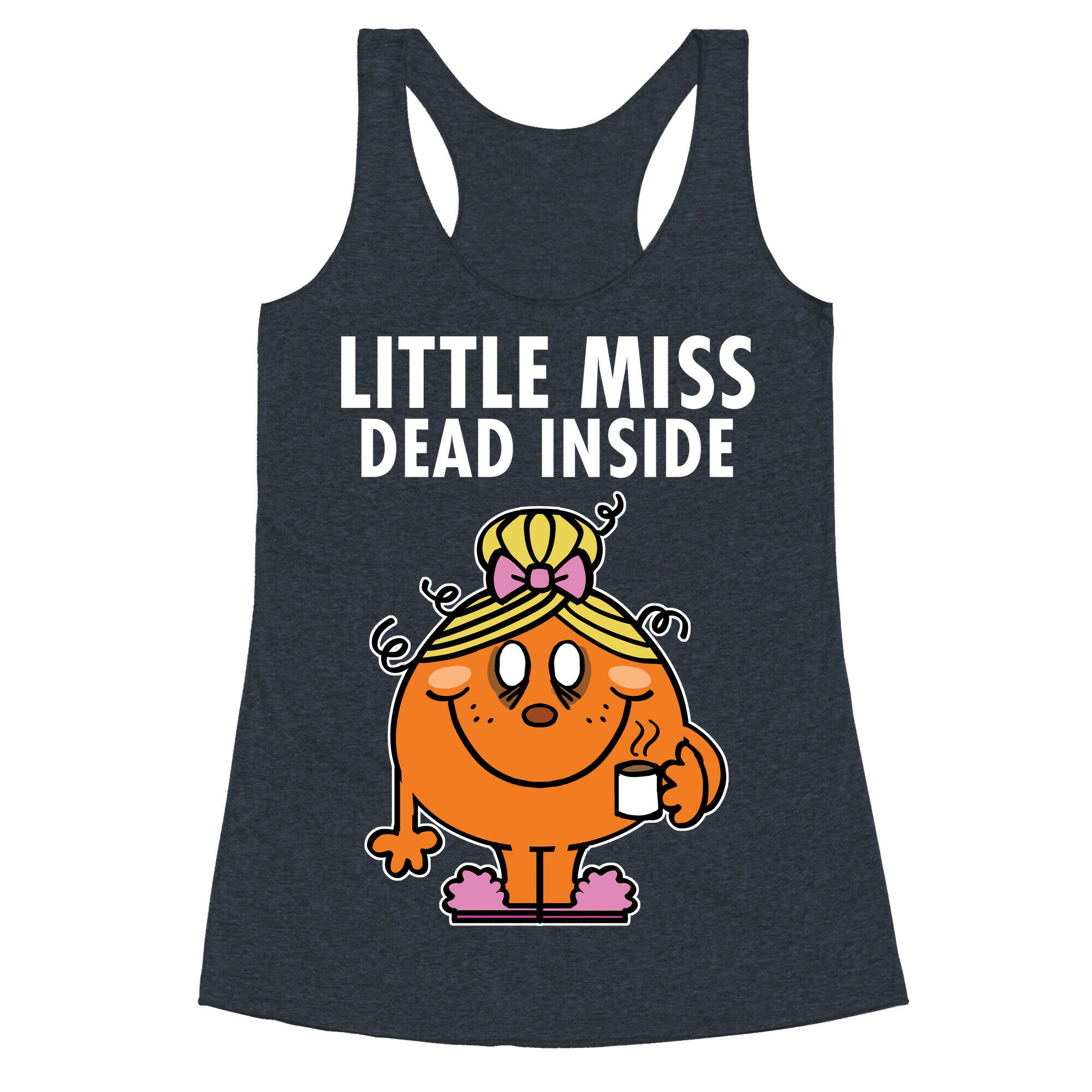 Little Miss Dead Inside Racerback Tank