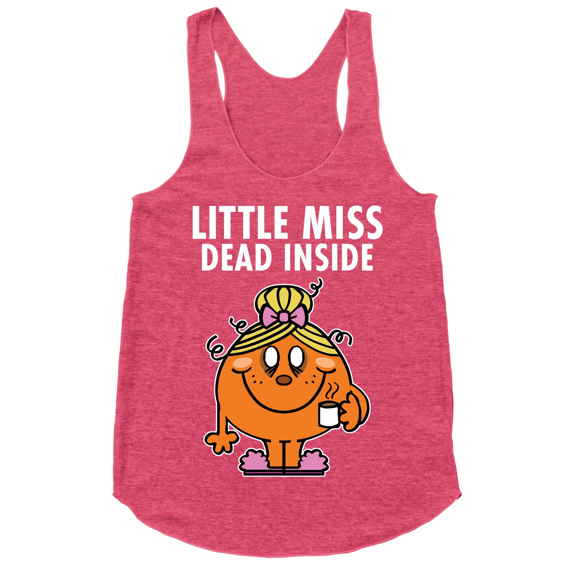 Little Miss Dead Inside Racerback Tank