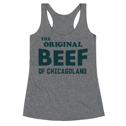 The Original Beef of Chicagoland Racerback Tank