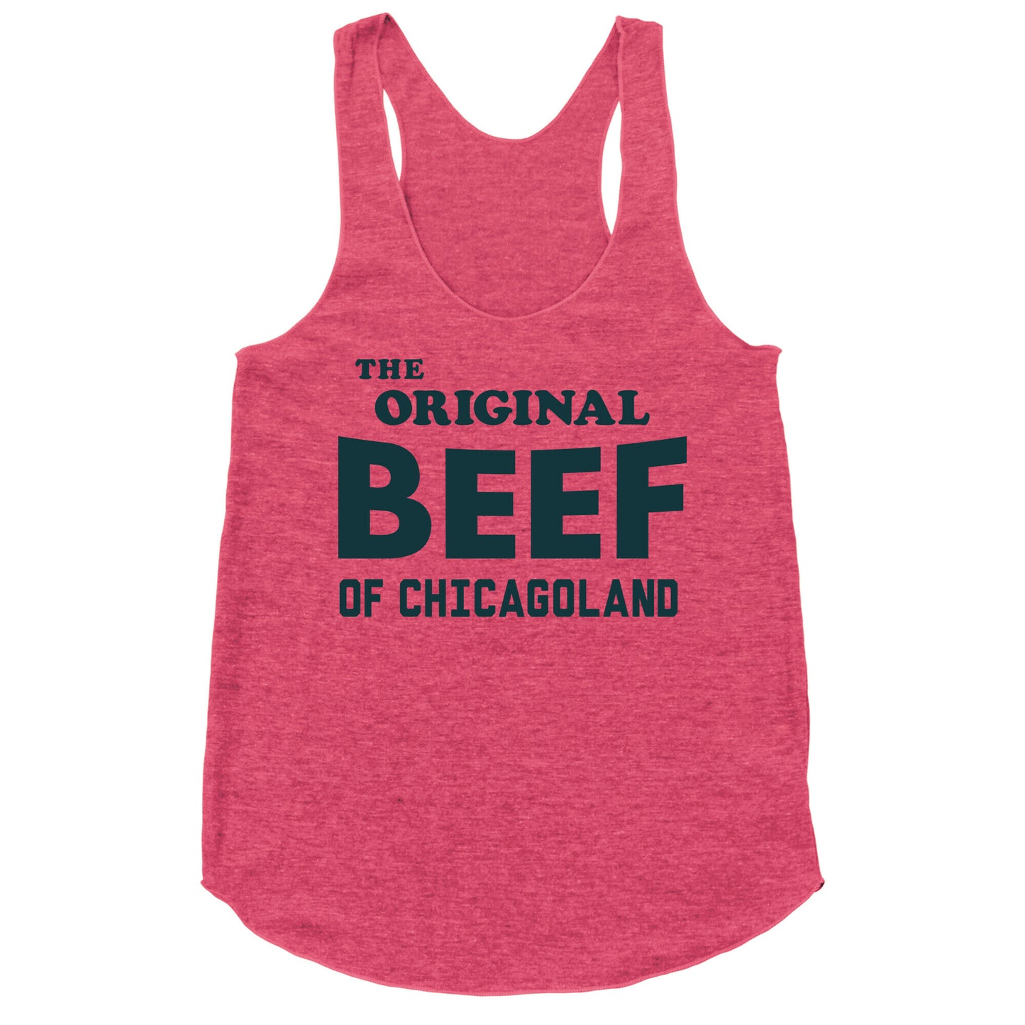 The Original Beef of Chicagoland Racerback Tank