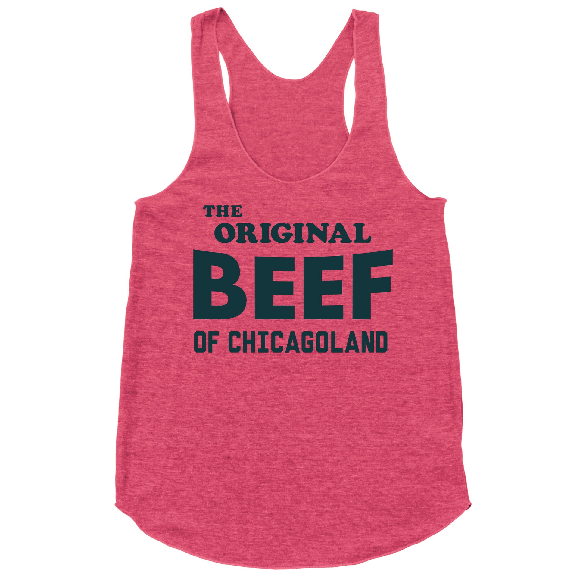 The Original Beef of Chicagoland Racerback Tank