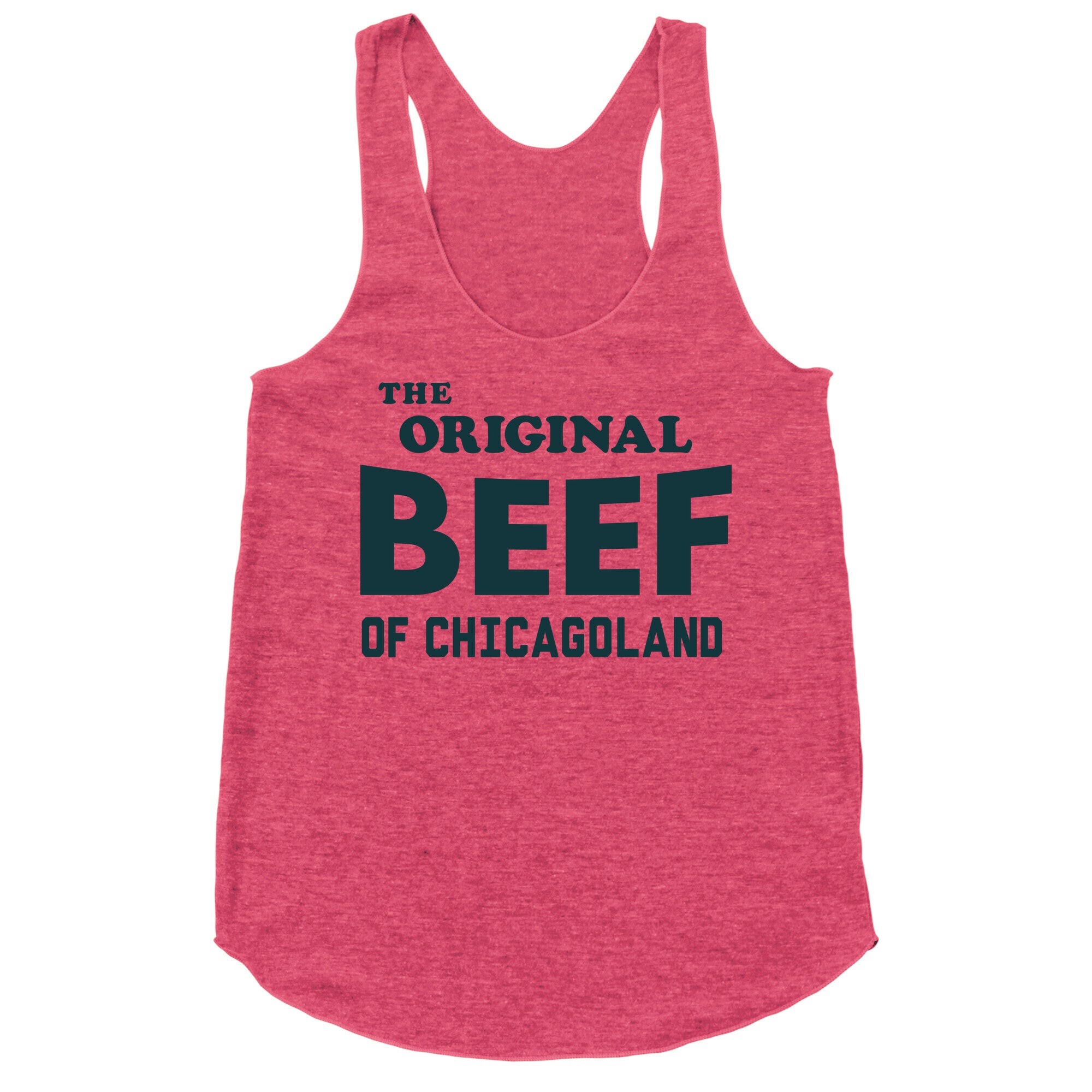 The Original Beef of Chicagoland Racerback Tank