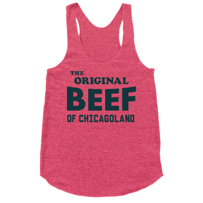 The Original Beef of Chicagoland Racerback Tank