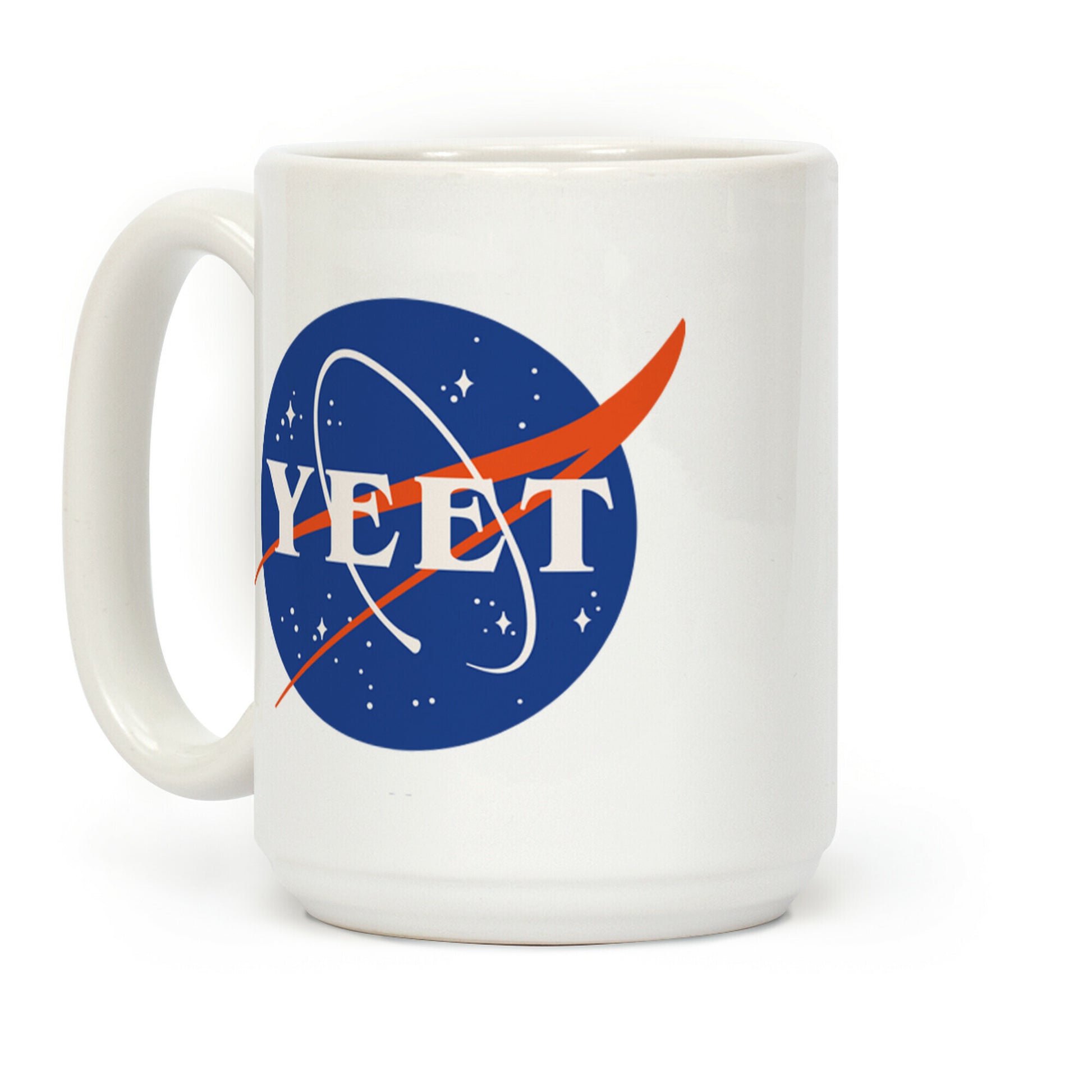 Yeet Nasa Logo Parody Coffee Mug