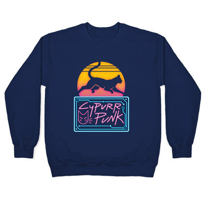Cypurr Punk Crewneck Sweatshirt