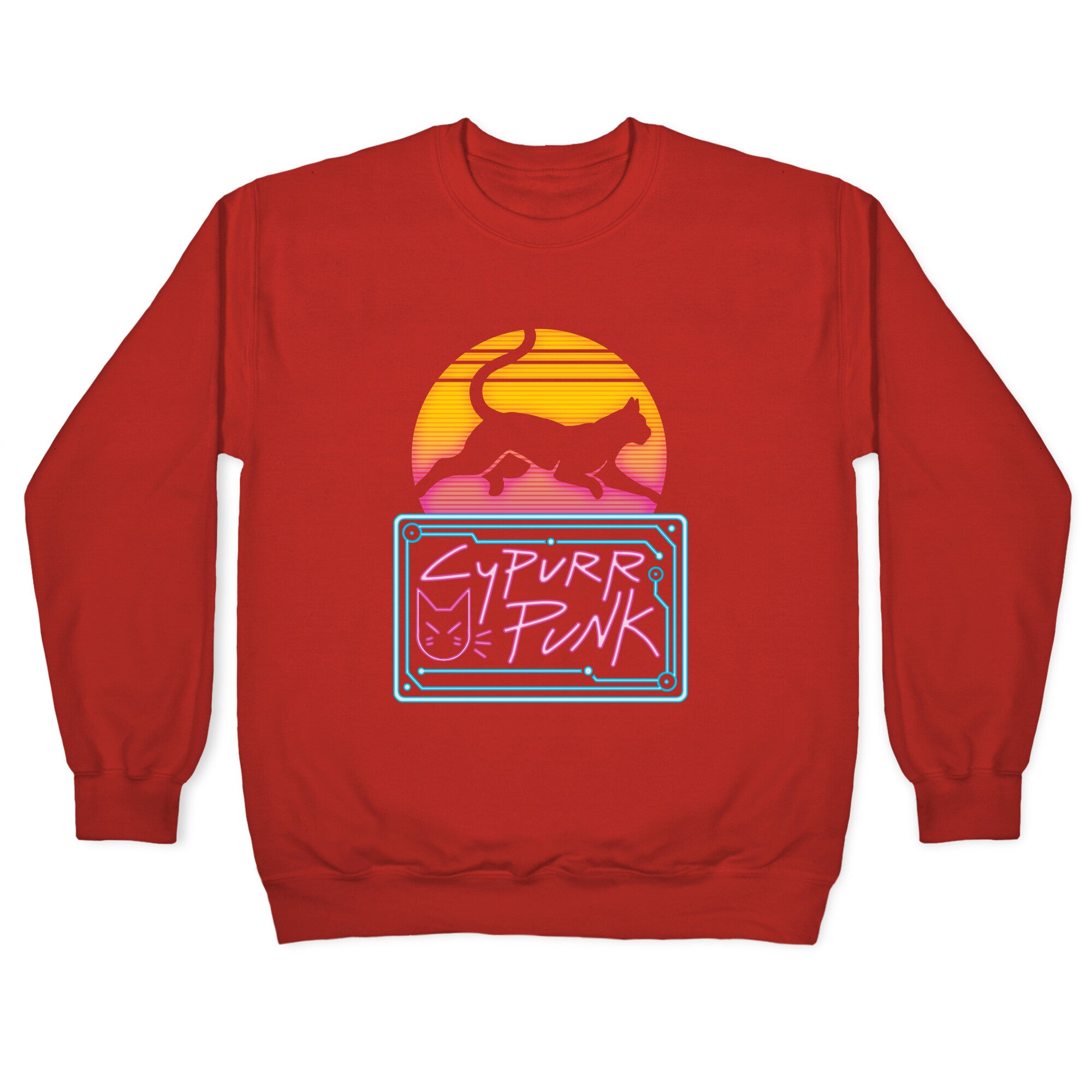 Cypurr Punk Crewneck Sweatshirt