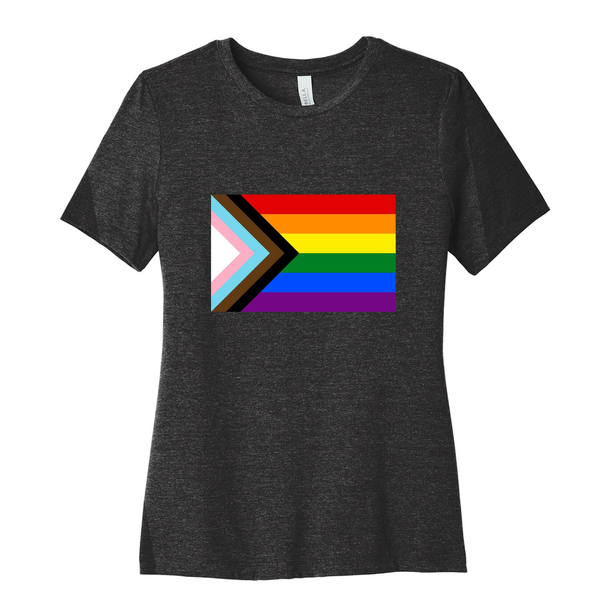 Progress Pride Flag Women's Cotton Tee