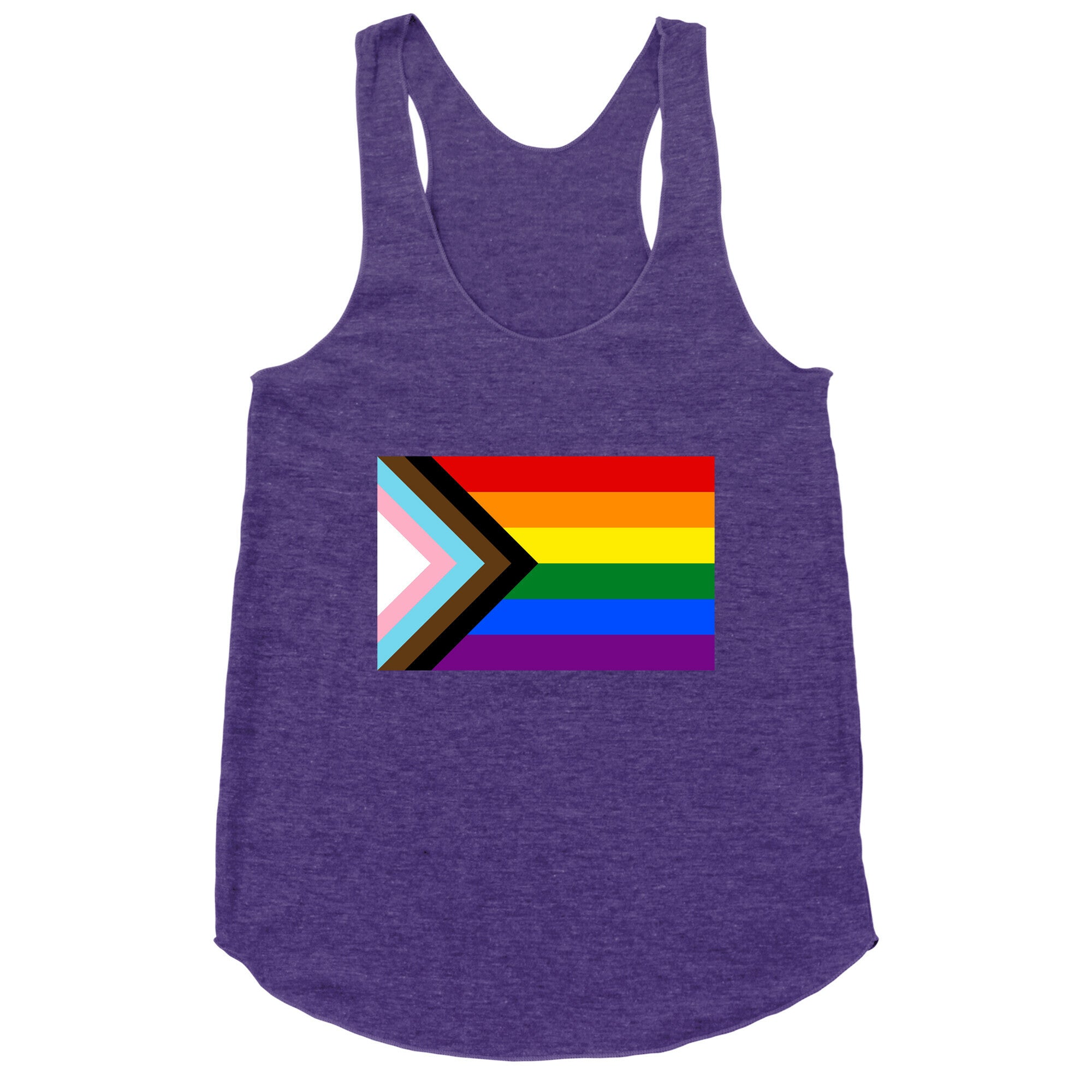 Progress Pride Flag Racerback Tank