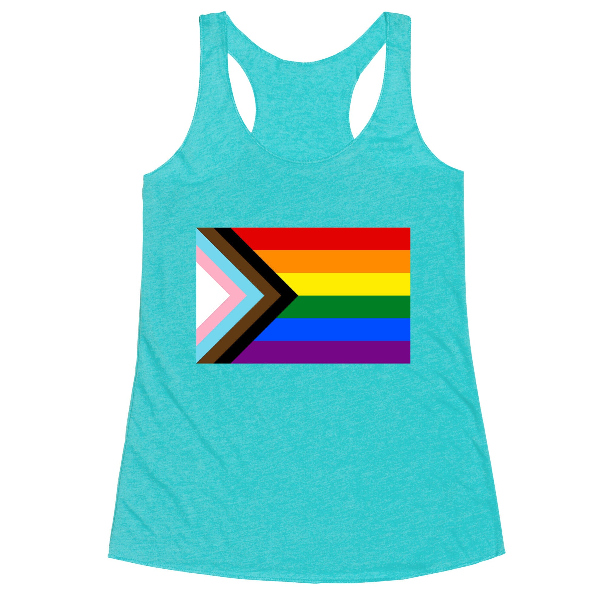 Progress Pride Flag Racerback Tank