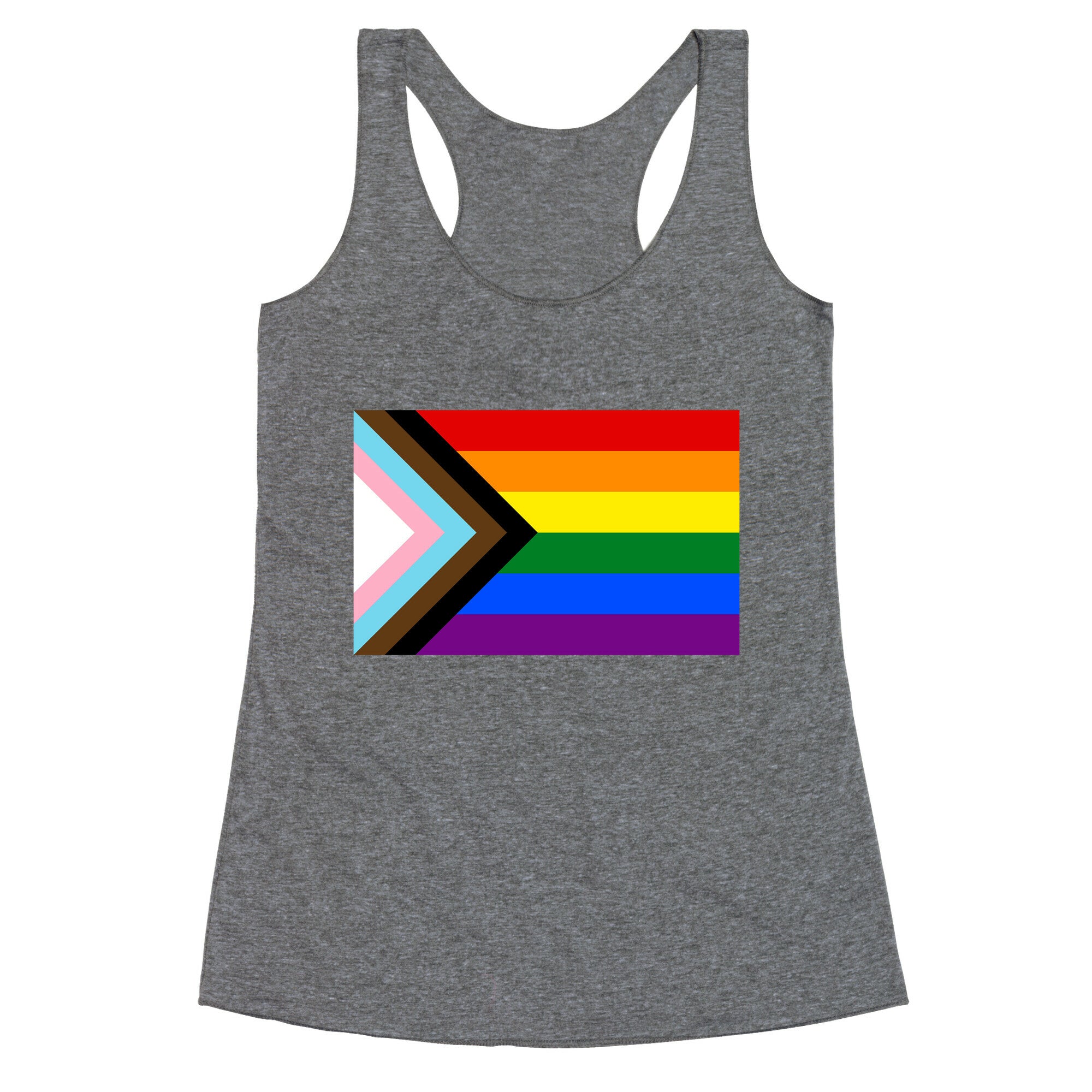 Progress Pride Flag Racerback Tank