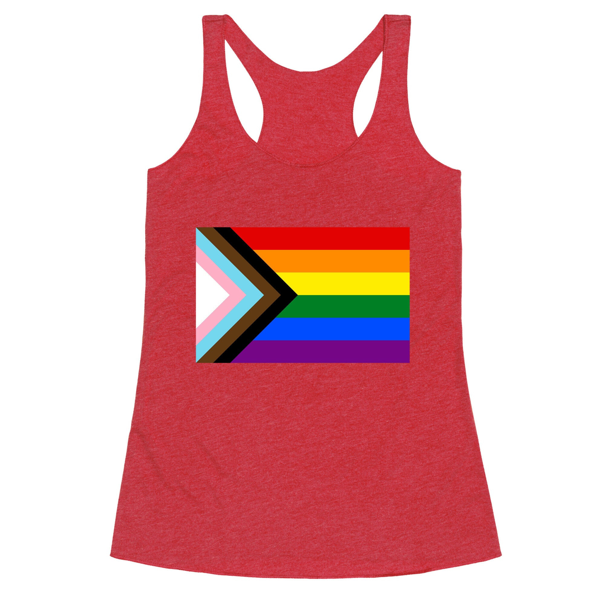 Progress Pride Flag Racerback Tank