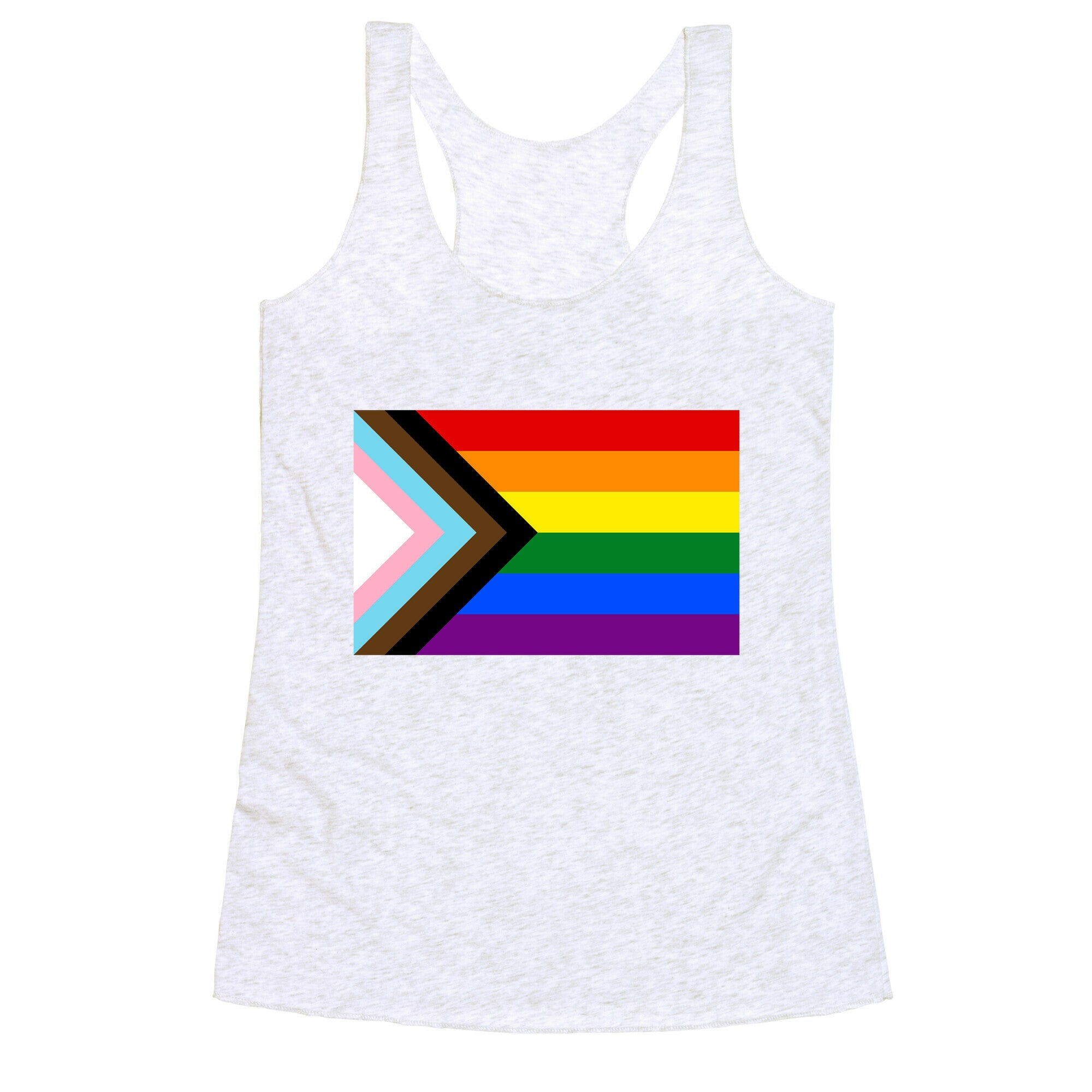 Progress Pride Flag Racerback Tank