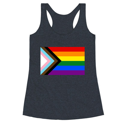 Progress Pride Flag Racerback Tank