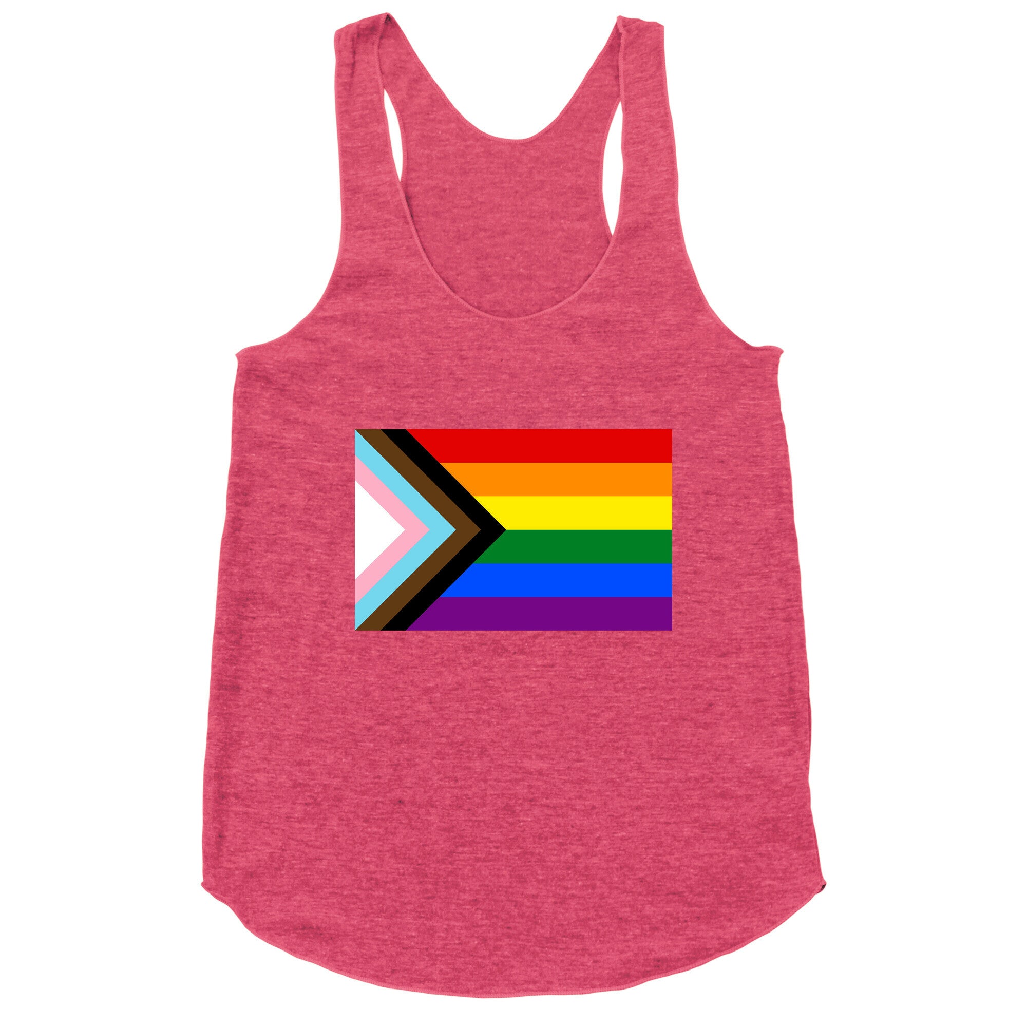 Progress Pride Flag Racerback Tank