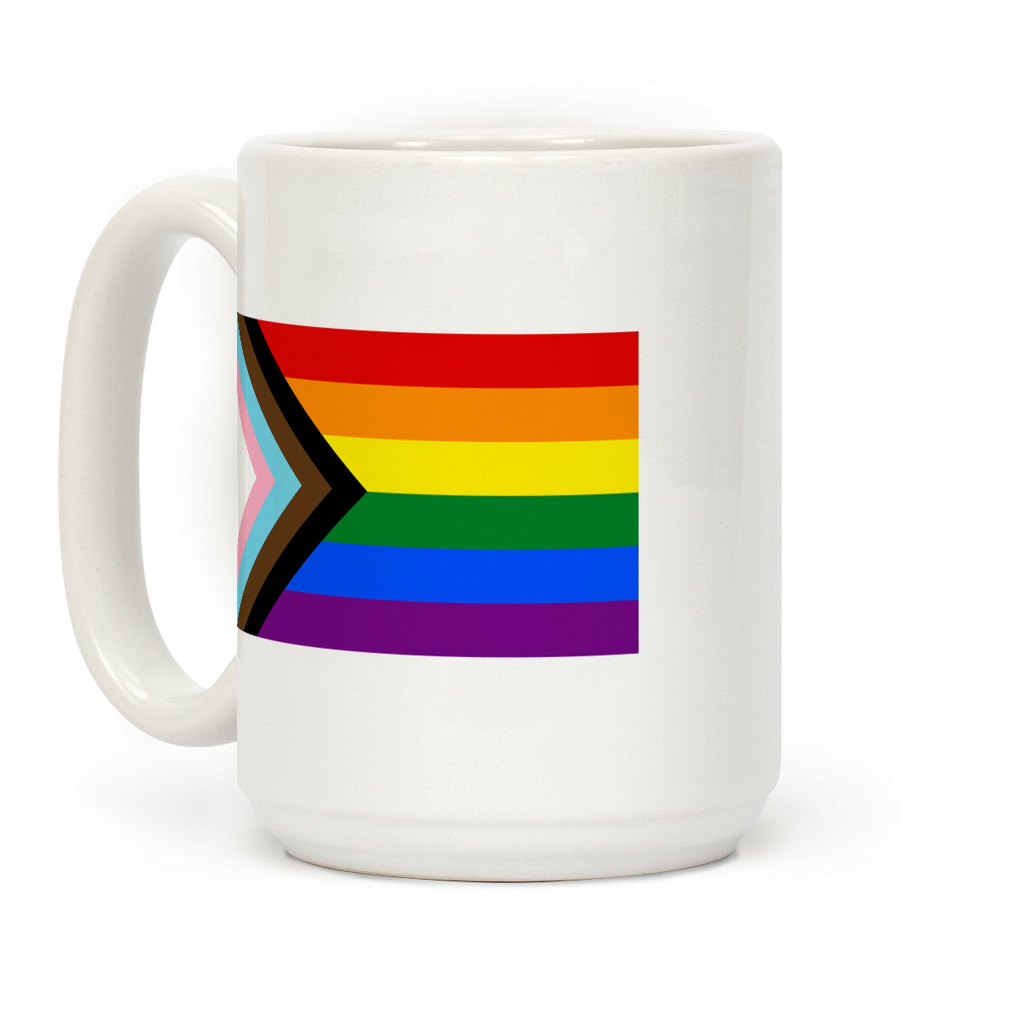 Progress Pride Flag Coffee Mug