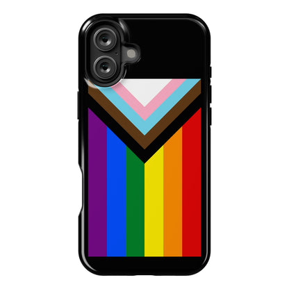 Progress Pride Flag Phone Case