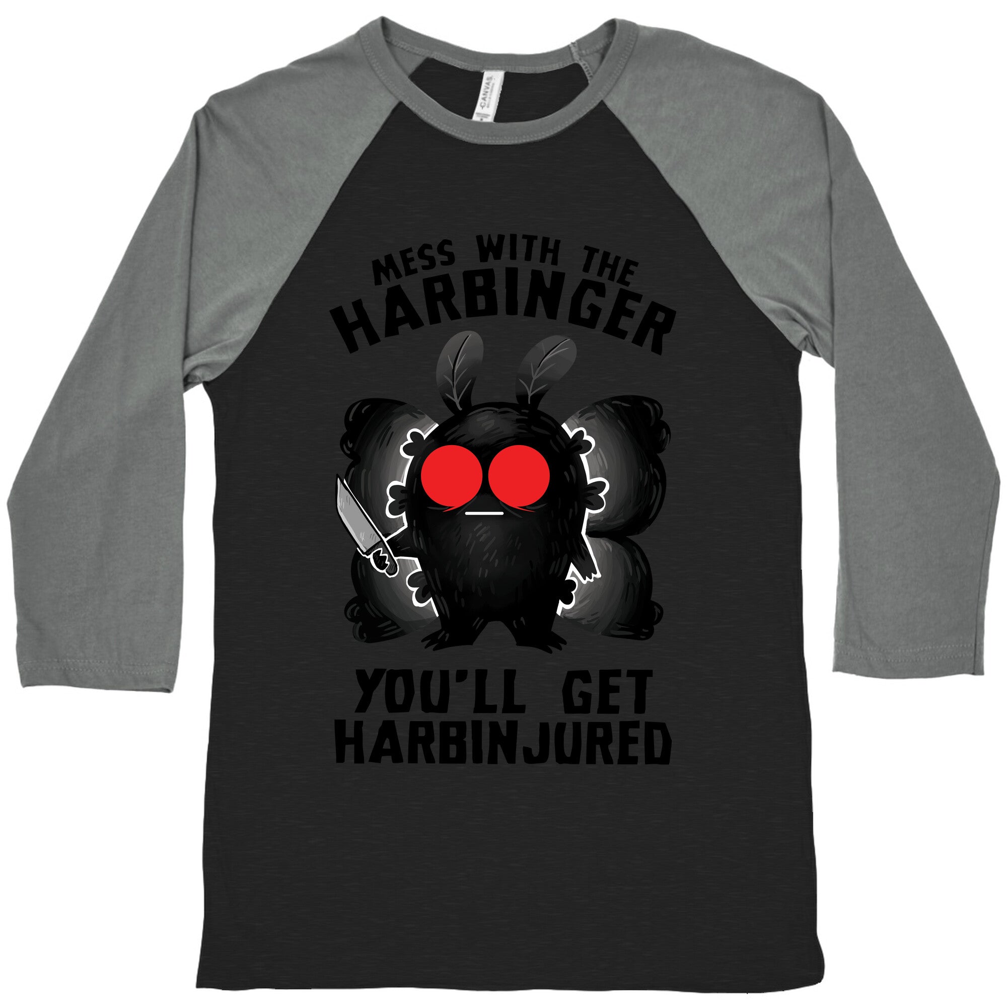 Mess With The Harbinger, You'll Get Harbinjured Baseball Tee
