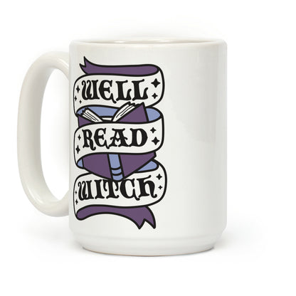 Well Read Witch Coffee Mug