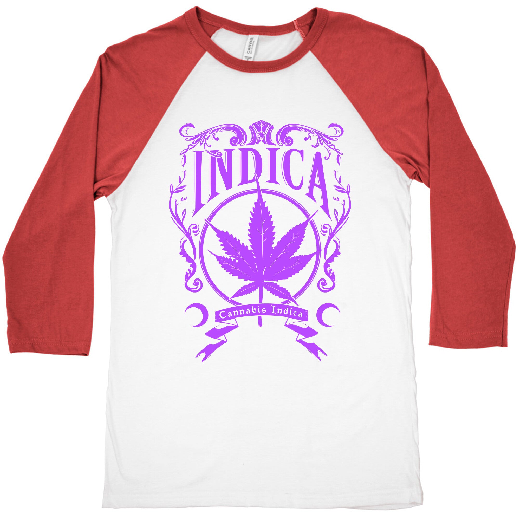 Cannabis Indica Baseball Tee