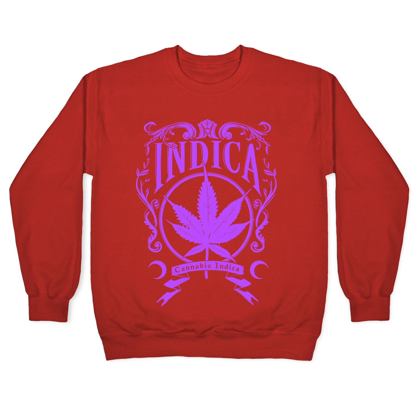 Cannabis Indica Crewneck Sweatshirt