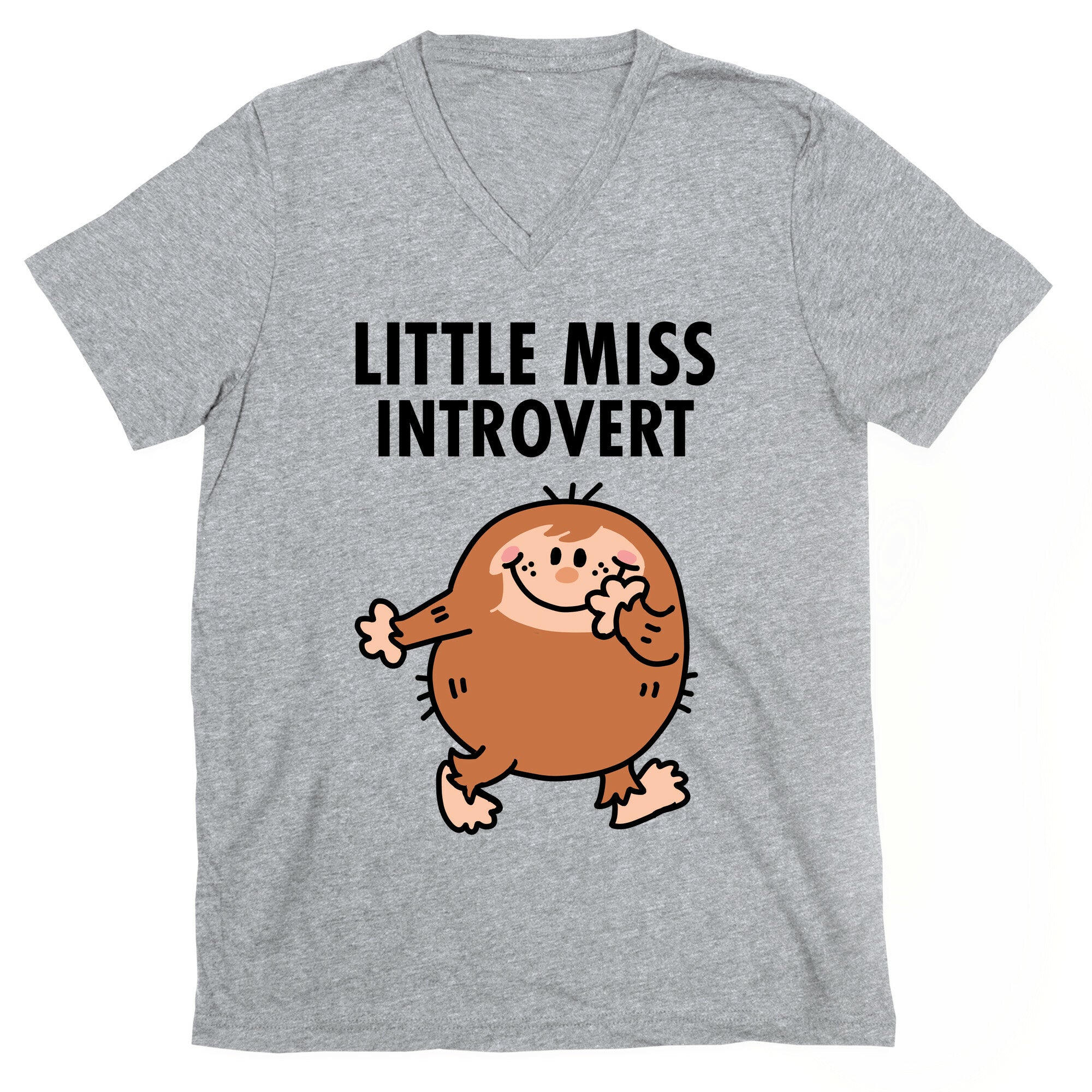 Little Miss Introvert V-Neck