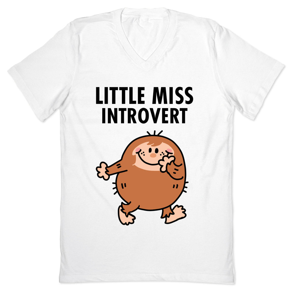 Little Miss Introvert V-Neck
