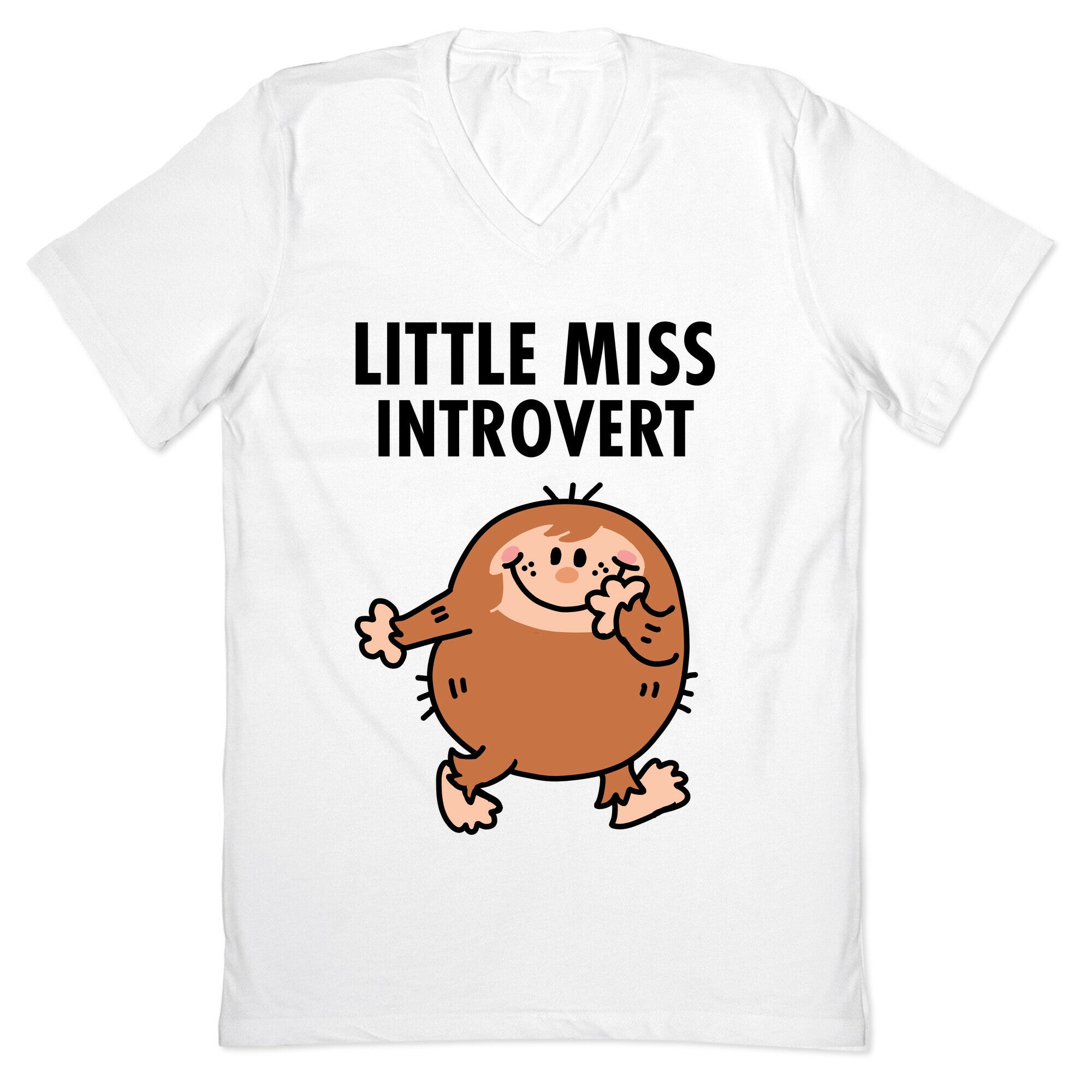 Little Miss Introvert V-Neck