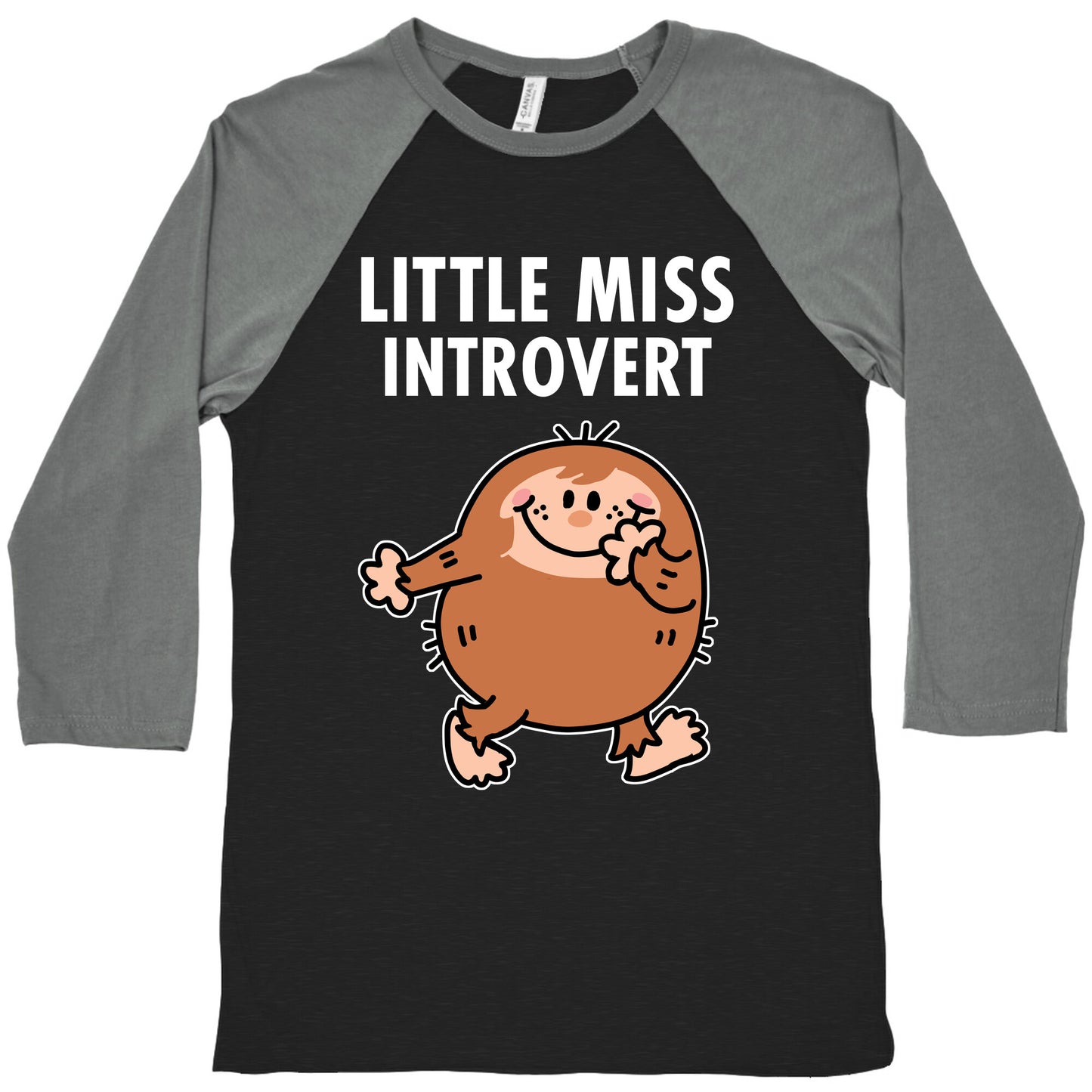 Little Miss Introvert Baseball Tee