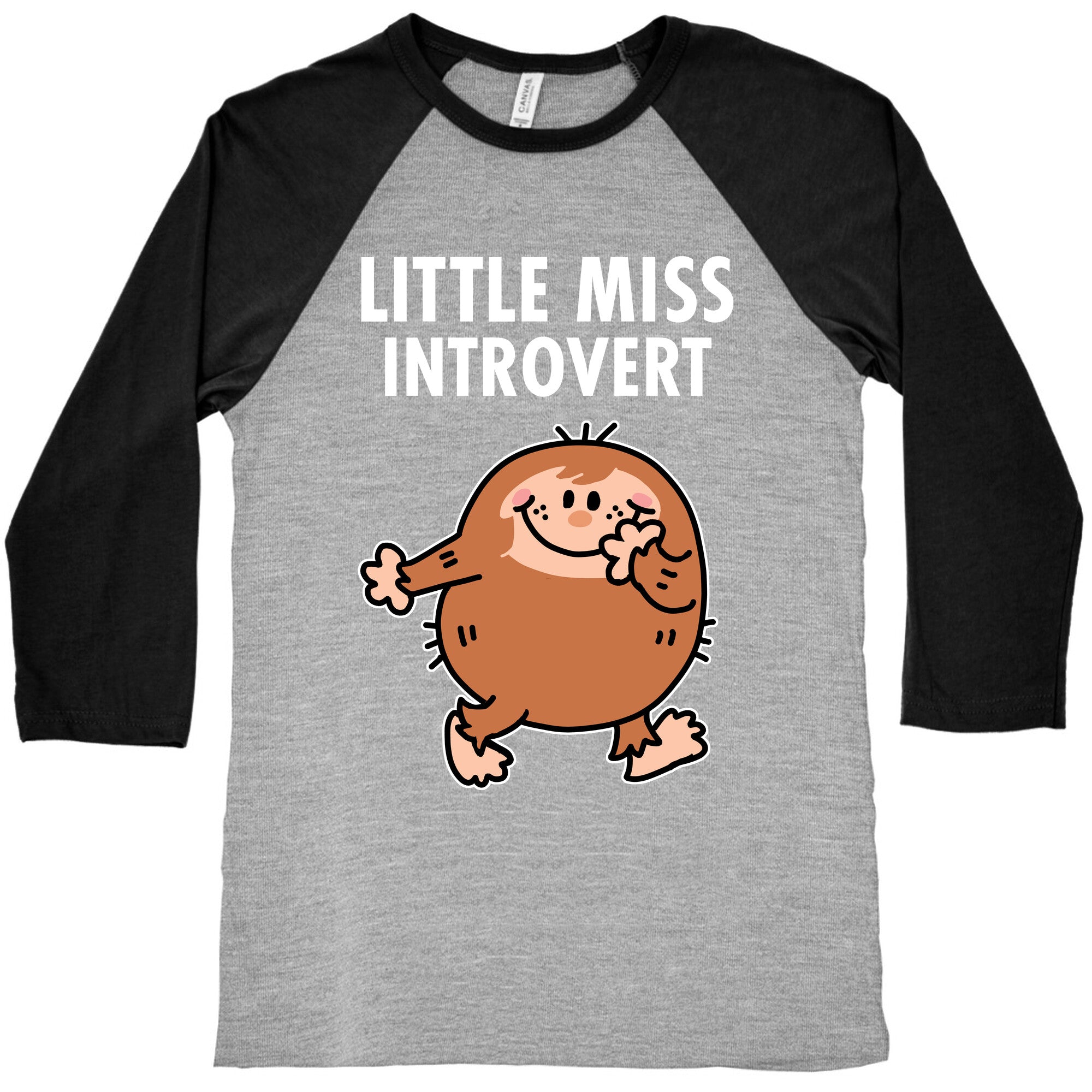 Little Miss Introvert Baseball Tee