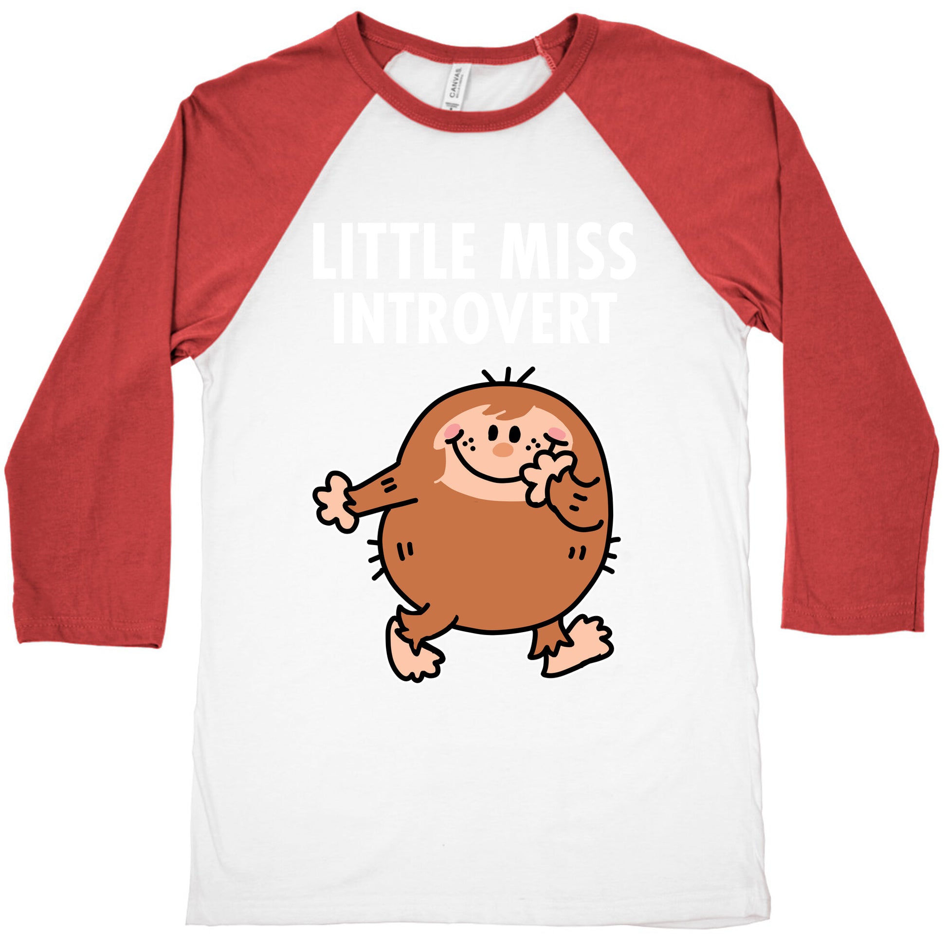 Little Miss Introvert Baseball Tee