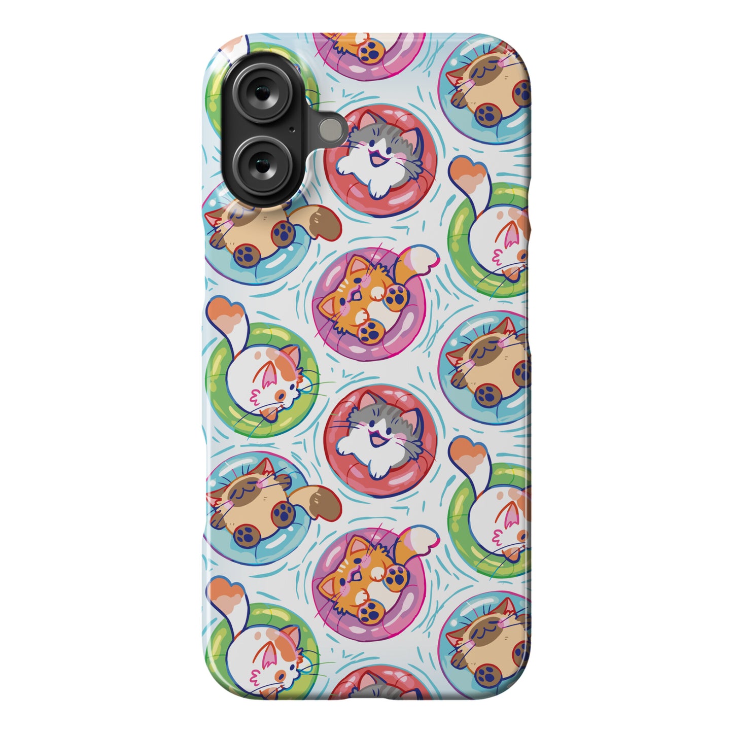 Pool Party Cats Phone Case